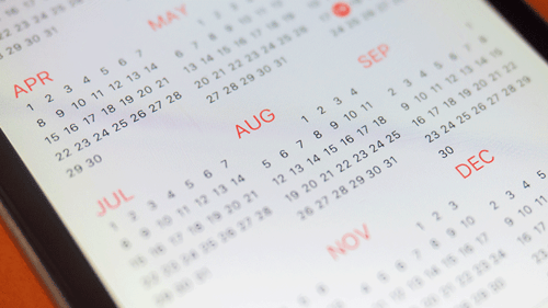 Calendario empresarial