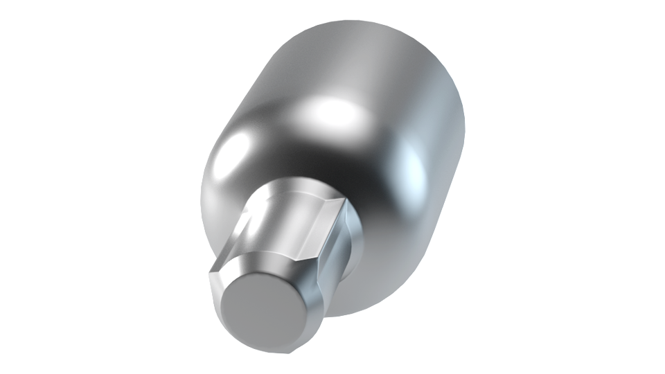 Irregularly shaped shank