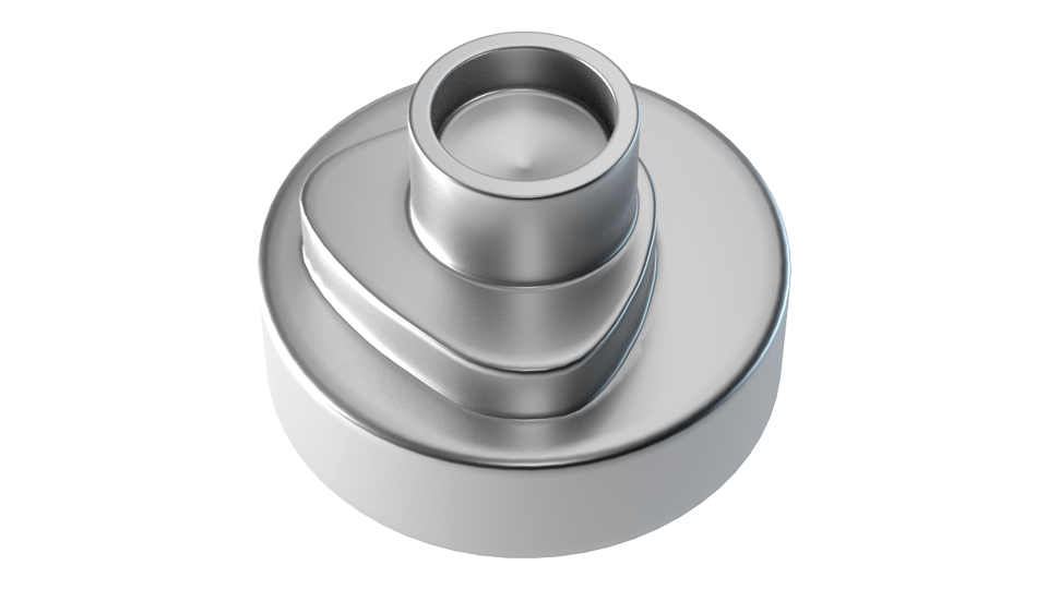 Irregularly shaped eccentric part