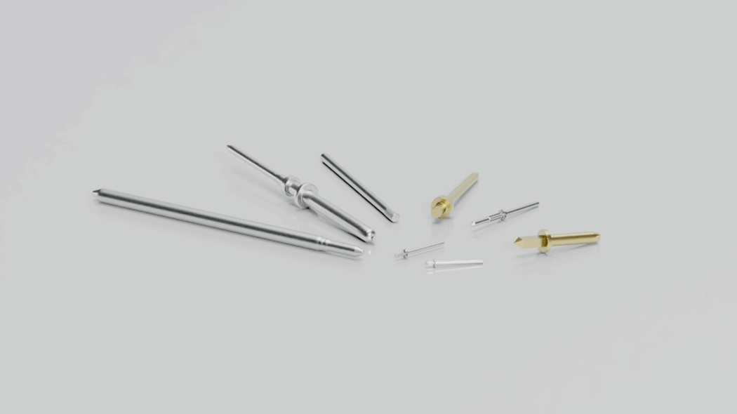 Pines/terminales de formas especiales