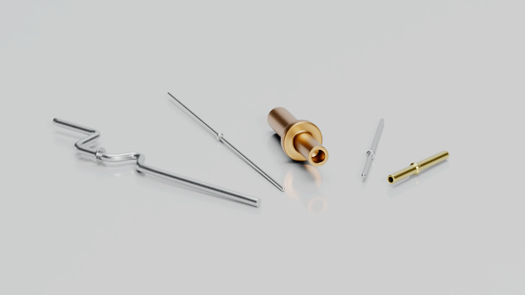 Pines/terminales de formas especiales