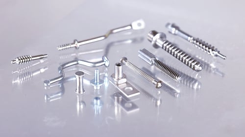 Piezas con procesamiento secundario